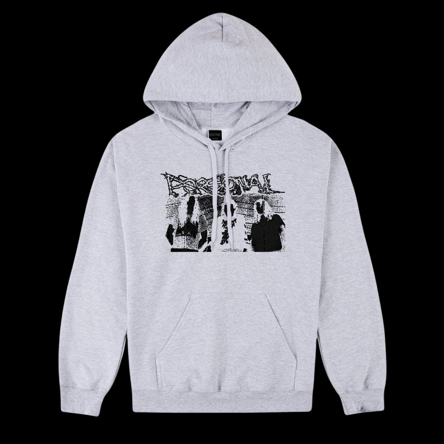 Carcinogen Hooded Sweatshirt Heather Grey