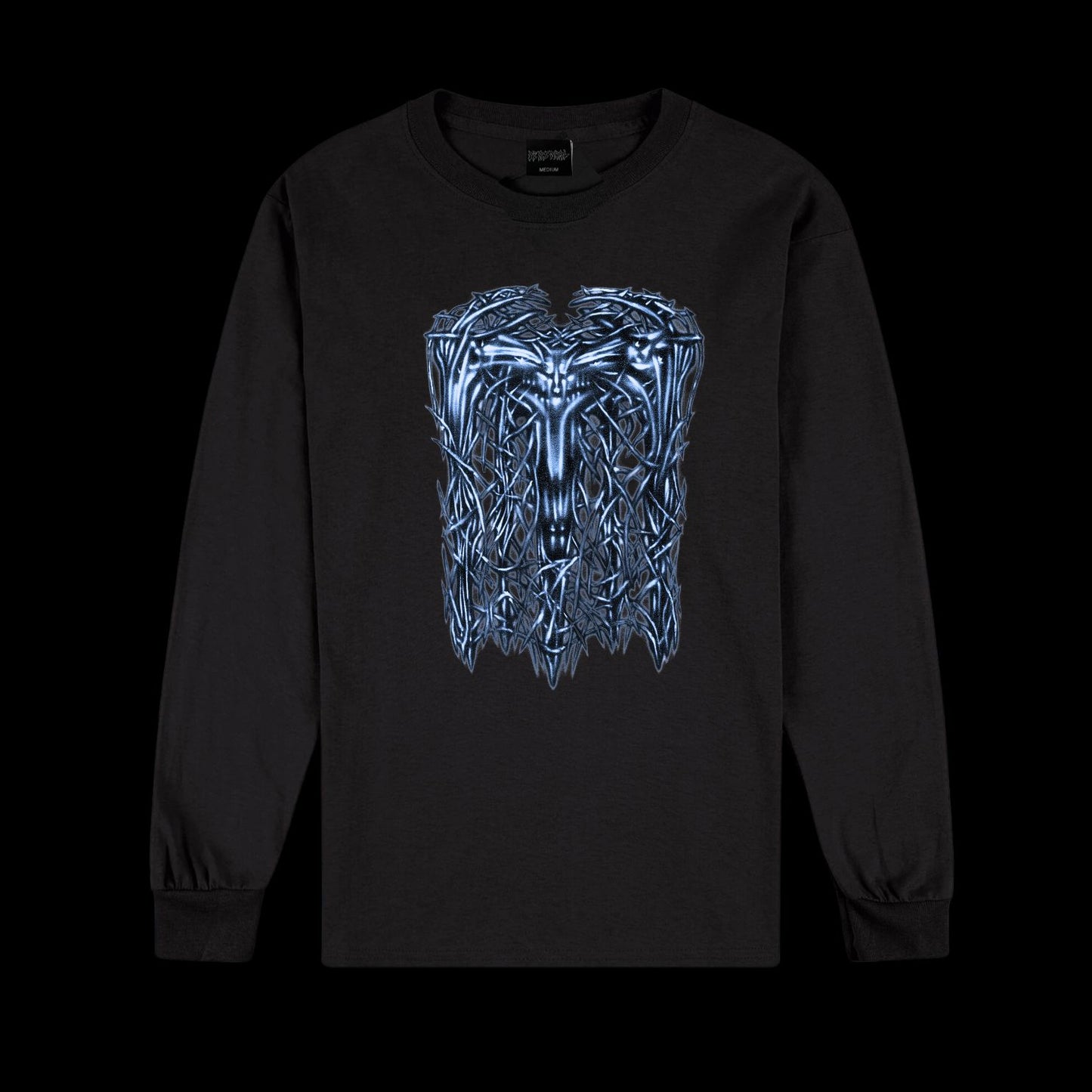 A Naruto L/S T Shirt Black