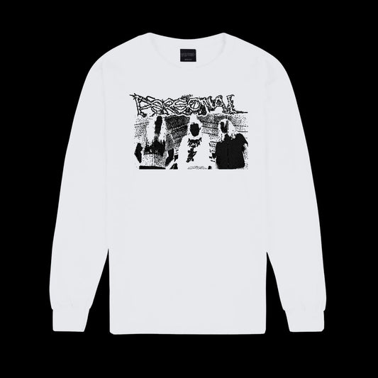 Carcinogen L/S T Shirt White