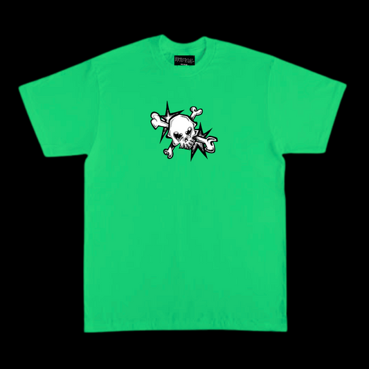 Skull T Shirt Green