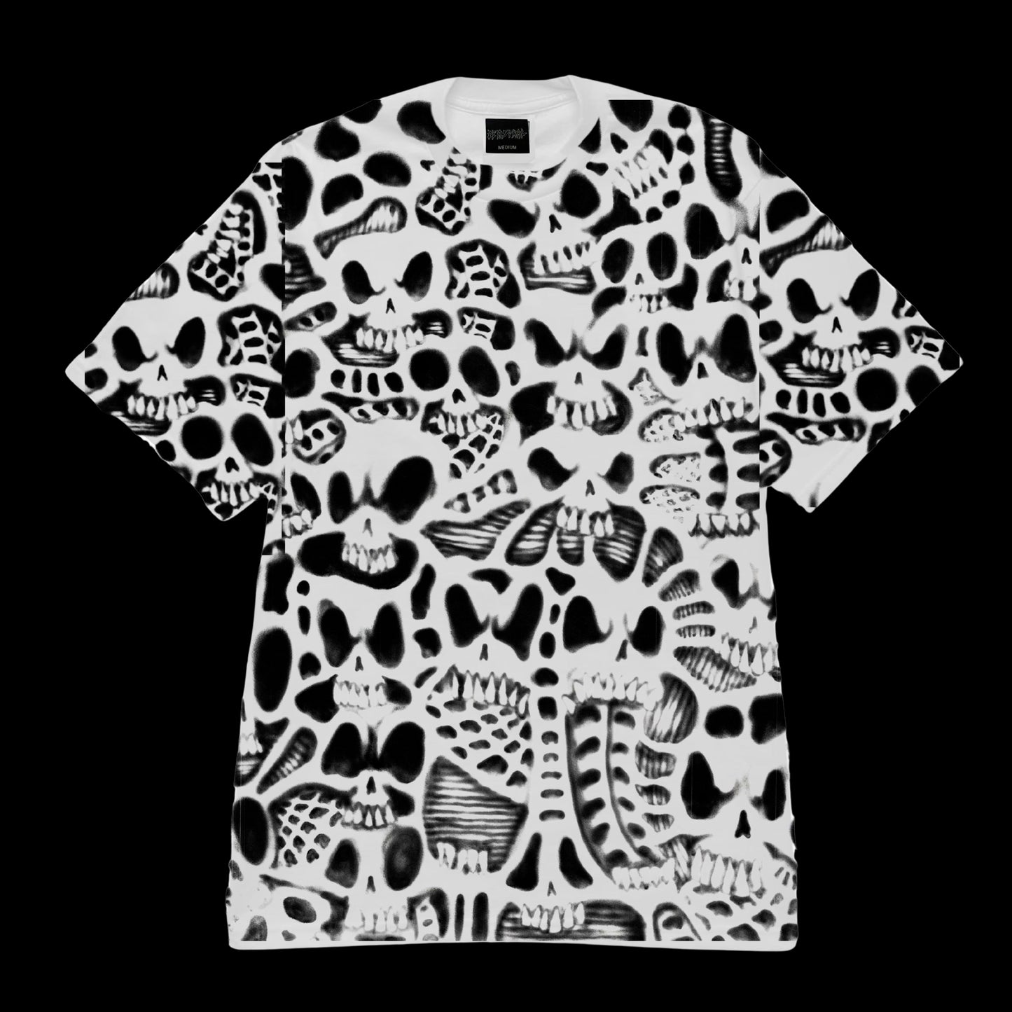 All Over Print  Ziggy T Shirt White