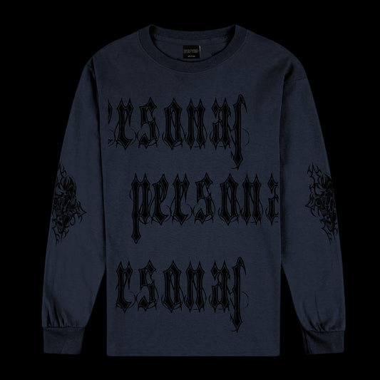 A Holy L/S T Shirt Navy