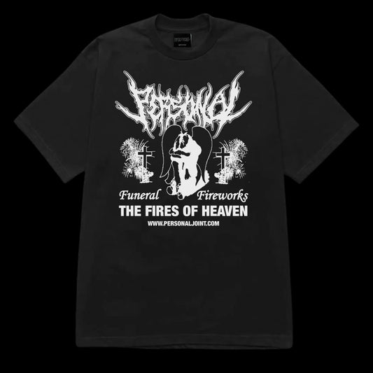 A Funeral Fireworks T Shirt Black